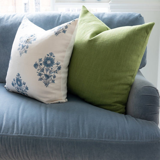 Floor Model - Stephen Sofa, Prima Velvet Pond