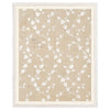 Floral Pattern on Parchment II Framed Art