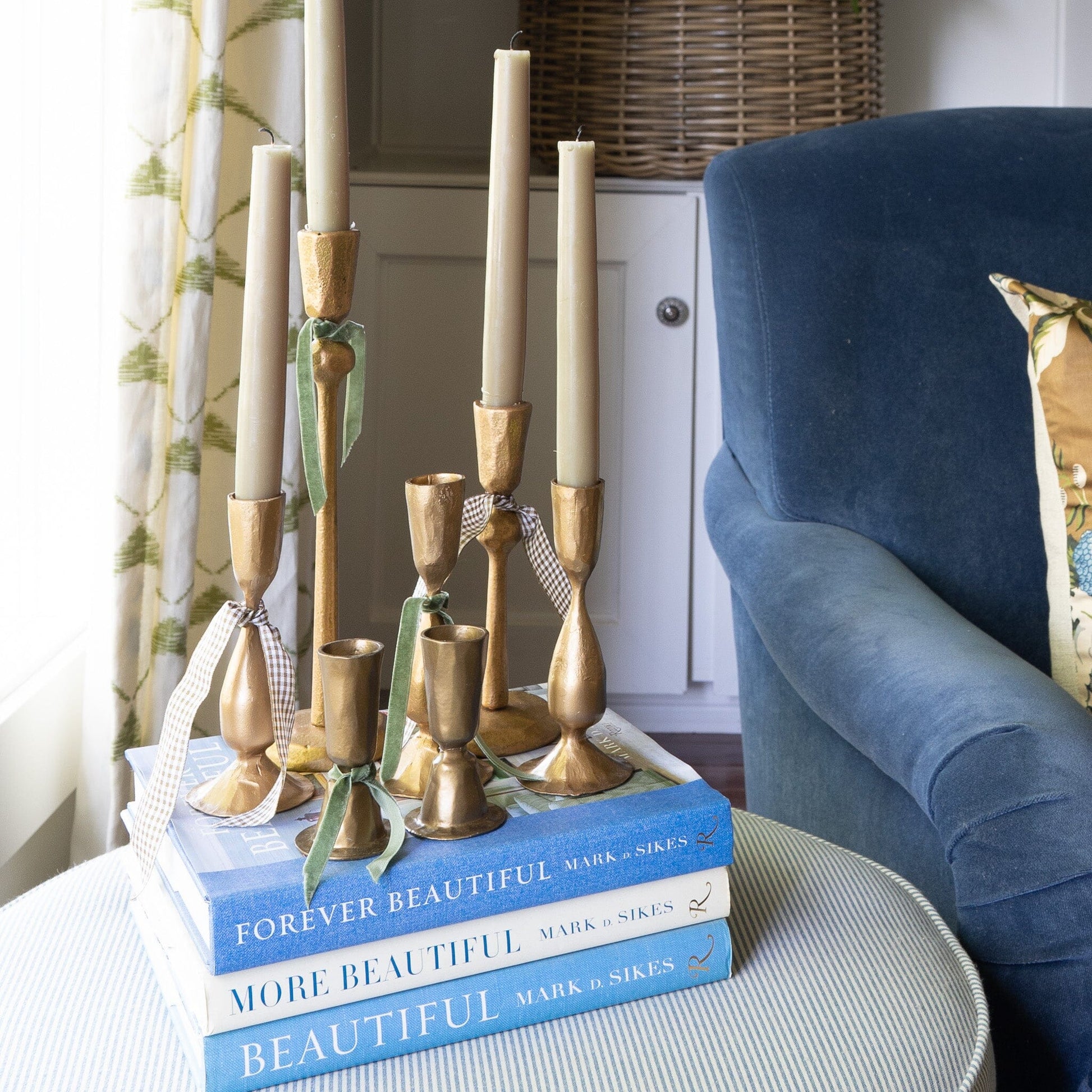Forest Green Velvet Ribbon Objects & Accents