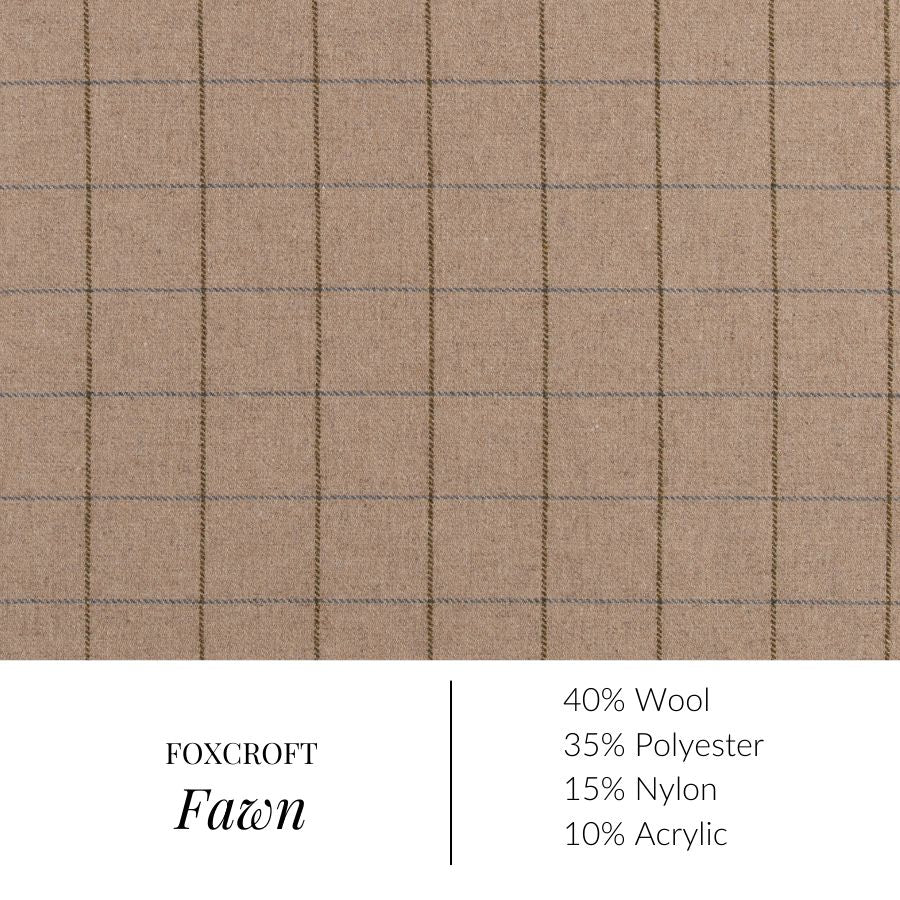 Foxcroft Fawn Fabric By the Yard