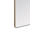 Franco Gold Metal Mirror Mirrors