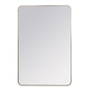 Franco Gold Metal Mirror Mirrors