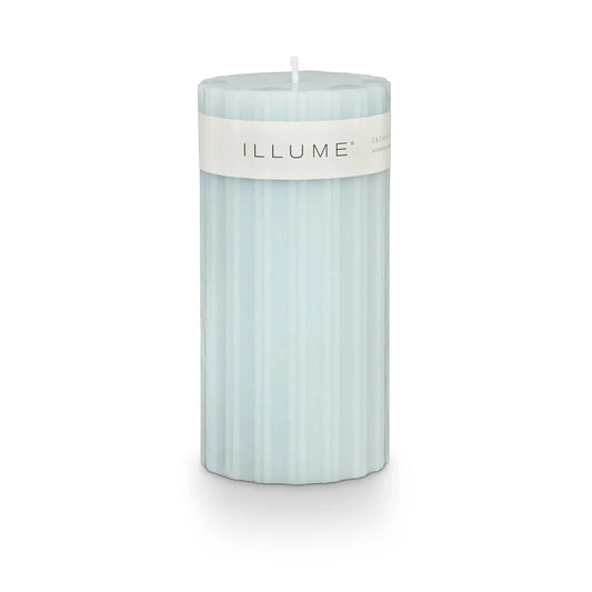 Fresh Sea Salt Pillar Candle Candles & Home Fragrance