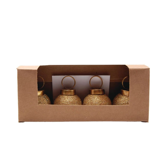 Glass Ball Ornament with Card/Photo holder Objects & Accents