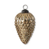 Gold Glass Pinecone Ornament- 6" Objects & Accents