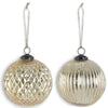 Gold Mercury Glass Ornaments Objects & Accents