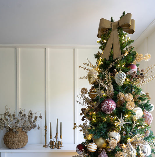 Gold Pinecone Stem - 28" Objects & Accents