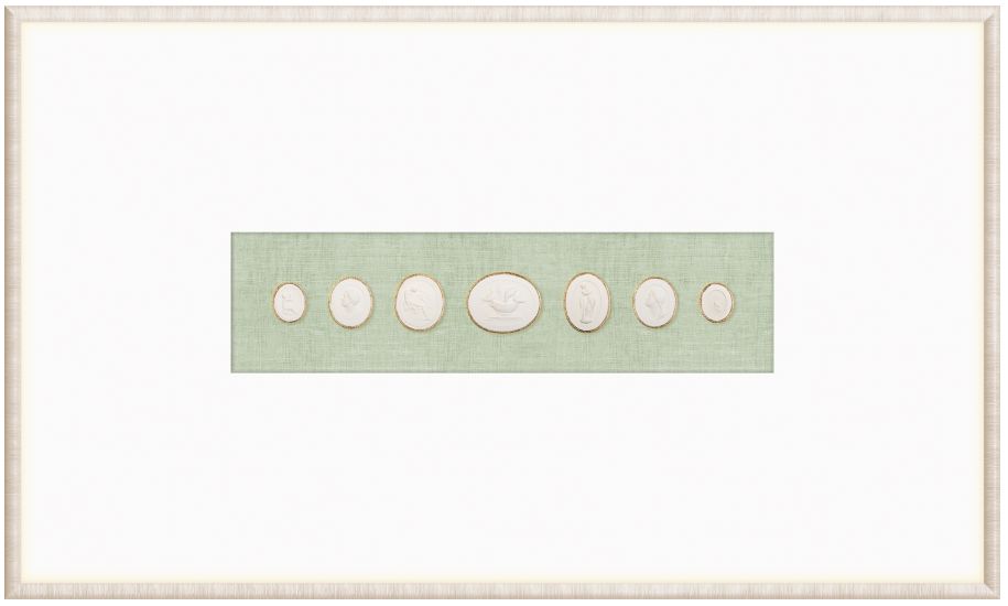Grand Tour Intaglio I, C. 1840 Framed Art