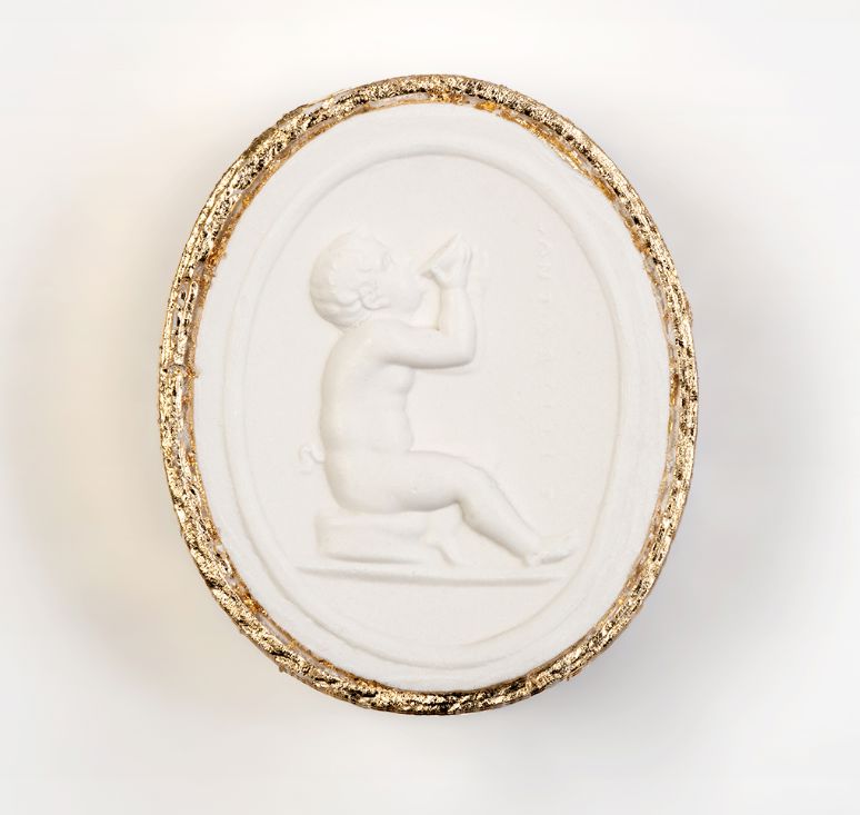 Grand Tour Intaglio IV, C. 1840 Framed Art