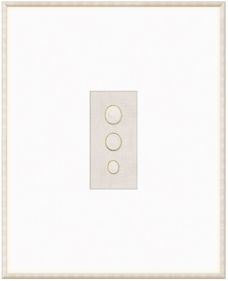 Grand Tour Intaglio IV, C. 1840 Framed Art