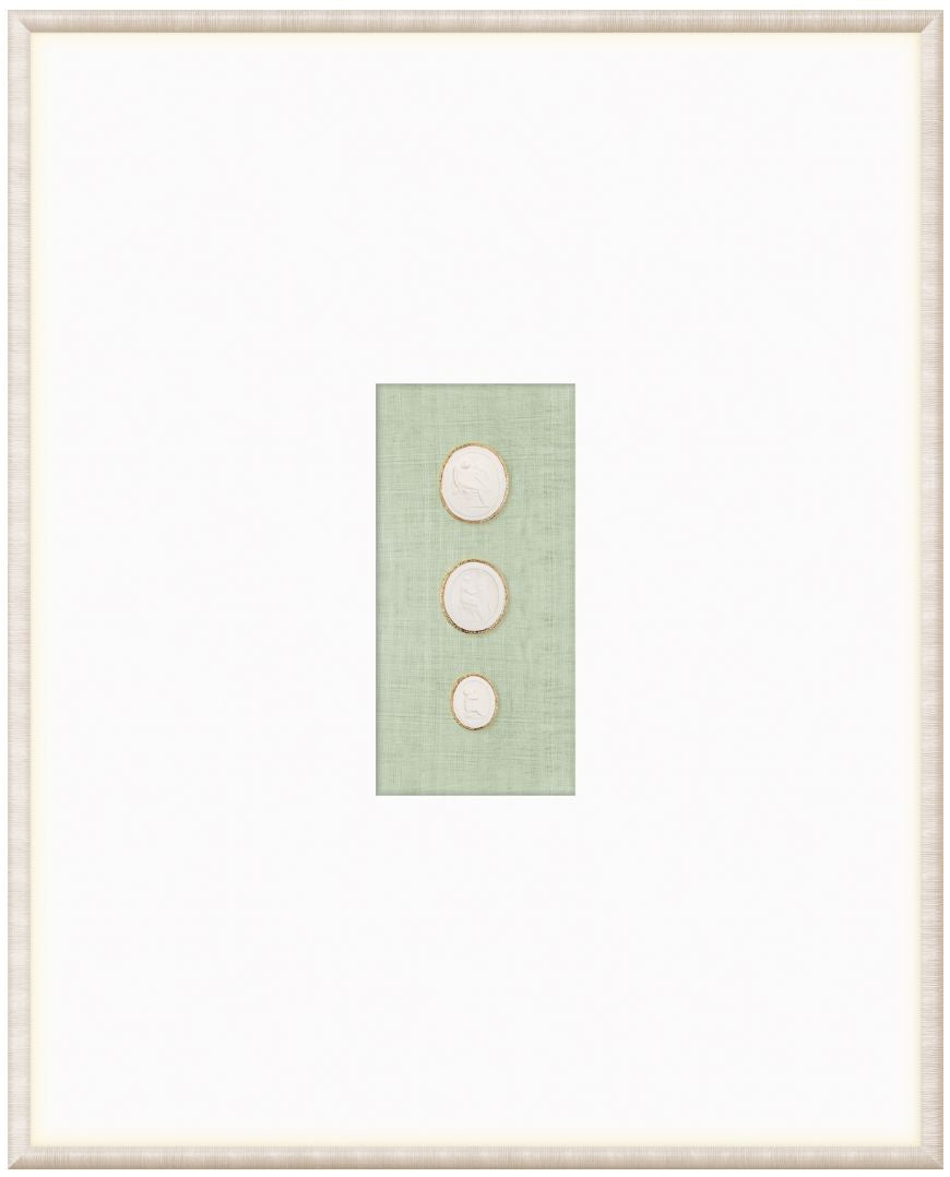 Grand Tour Intaglio IV, C. 1840 Framed Art