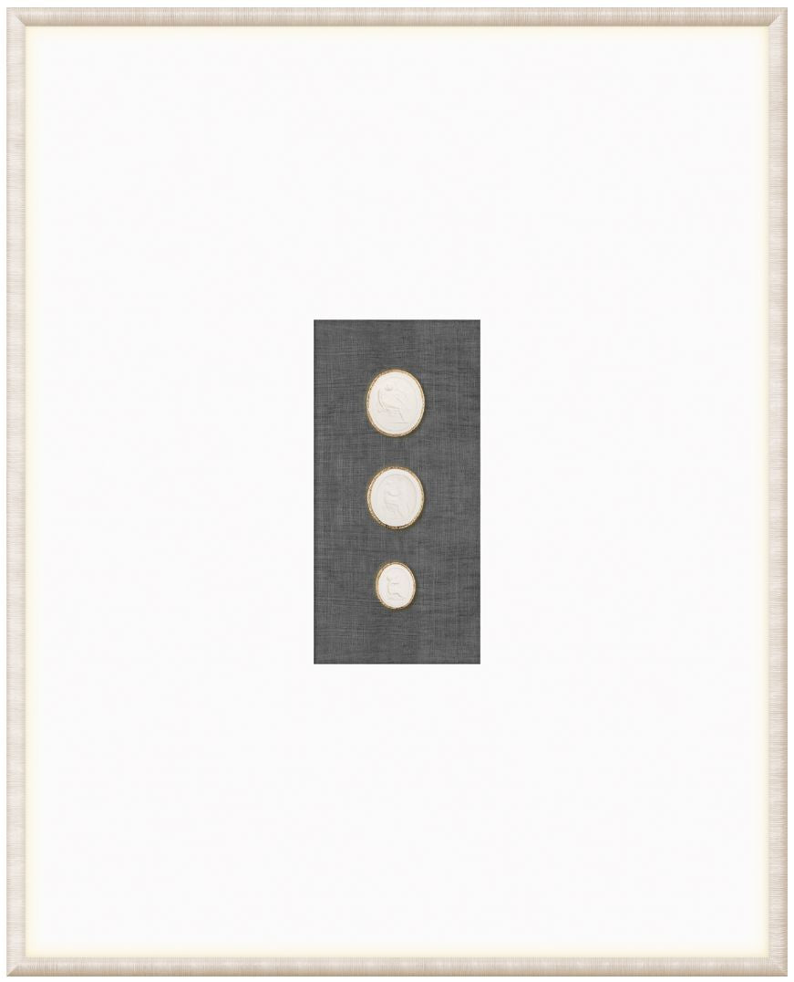 Grand Tour Intaglio IV, C. 1840 Framed Art