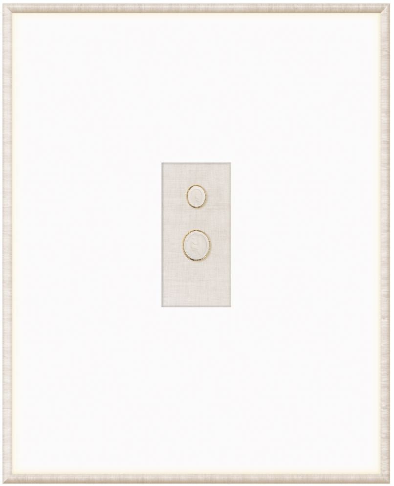 Grand Tour Intaglio IX, C. 1840 Framed Art