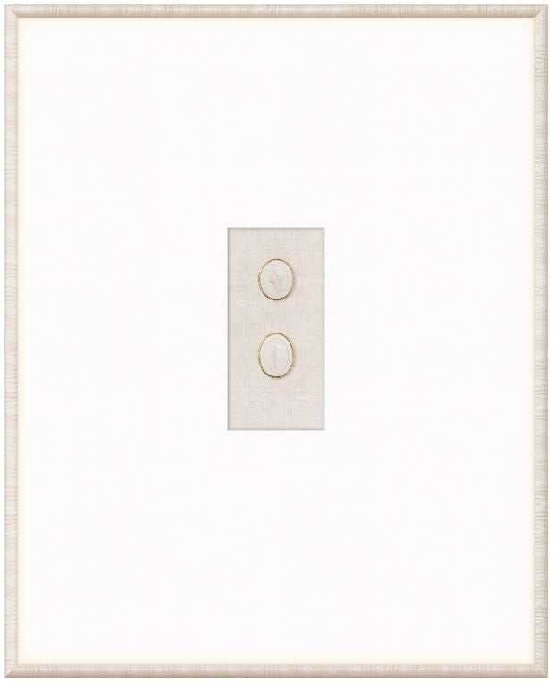 Grand Tour Intaglio X, C. 1840 Framed Art