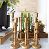 Hammered Gold Candlesticks Candles & Home Fragrance