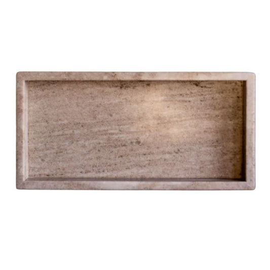 Hand Cut Stone Tray Baskets & Trays
