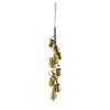 Hanging Metal Bells on Jute Rope Objects & Accents
