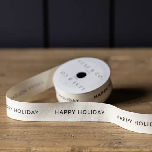 Happy Holiday Ribbon Objects & Accents