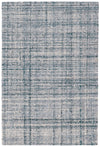 Harris Blue/Ivory Hand Micro Hooked Wool Rug