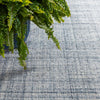 Harris Blue/Ivory Hand Micro Hooked Wool Rug Rugs