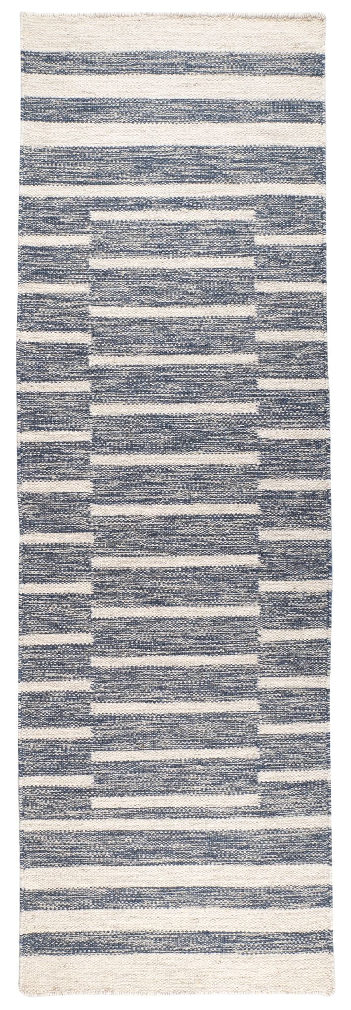 Heights Denim Handwoven Wool Rug Rugs