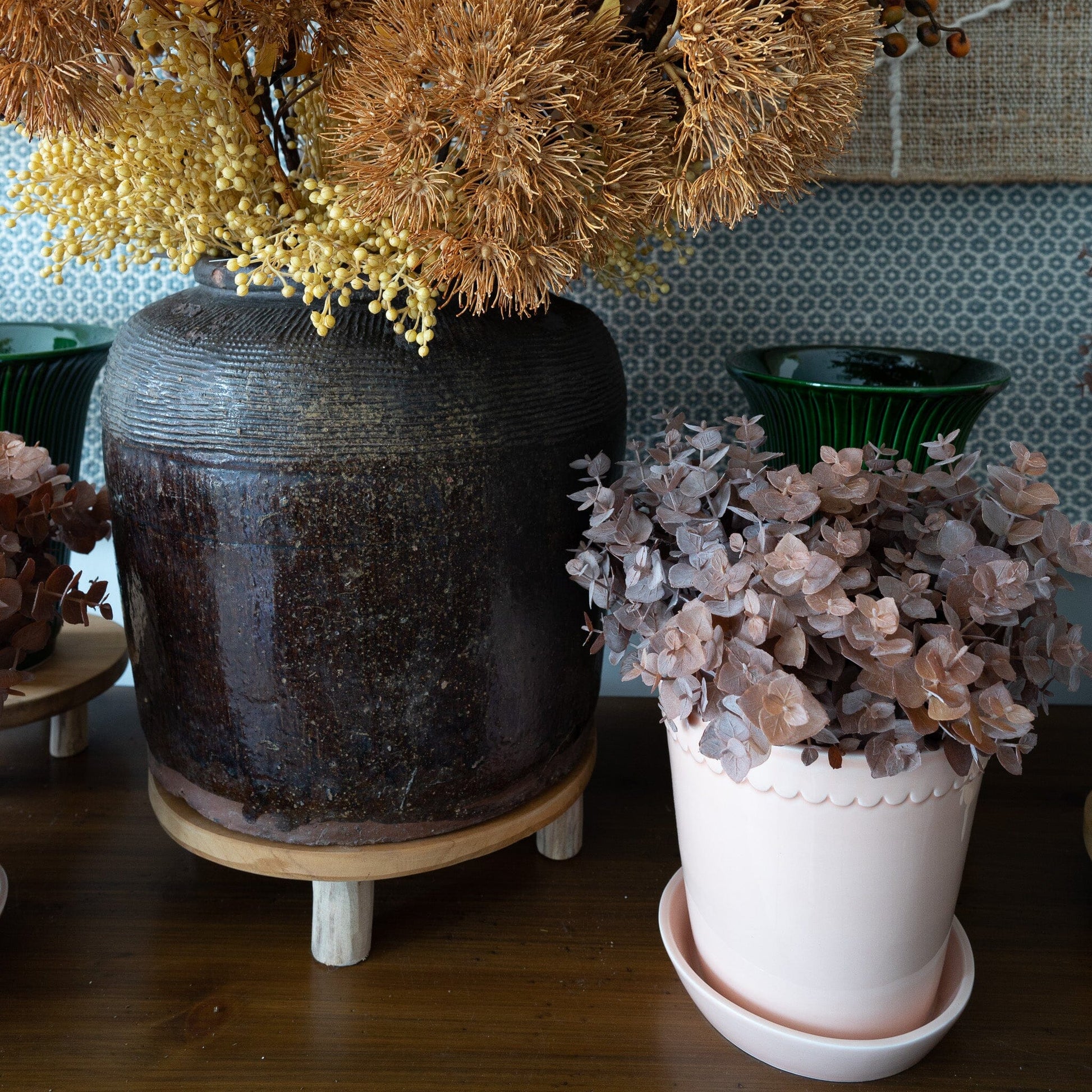 Helena Pot - Rose Quartz Vases & Planters