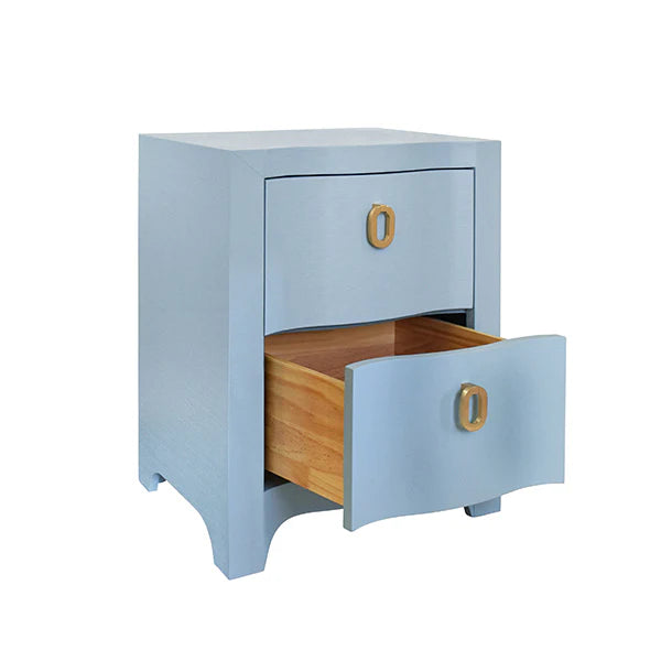 Helena Side Table - Light Blue Cabinets & Chests