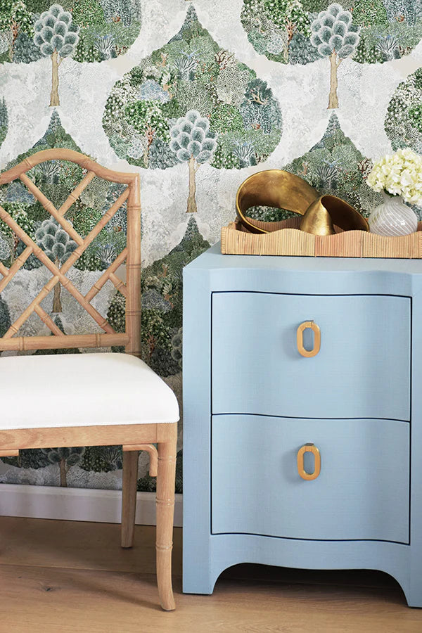 Helena Side Table - Light Blue Cabinets & Chests