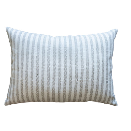 Hold The Line Indoor/Outdoor - Zinc Lumbar Pillows