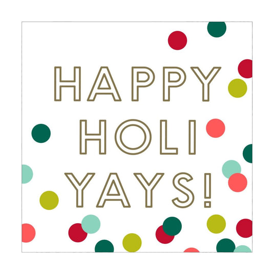 Holi-yays Napkins Linens