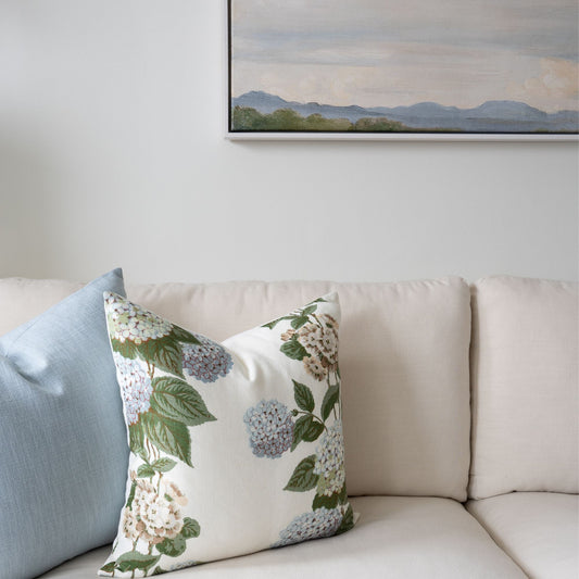Hybrid Linen Pillow - Light Blue 22" Pillows