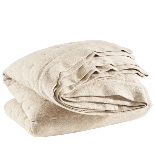 Jonah Linen Natural Quilt Comforters, Quilts & Coverlets