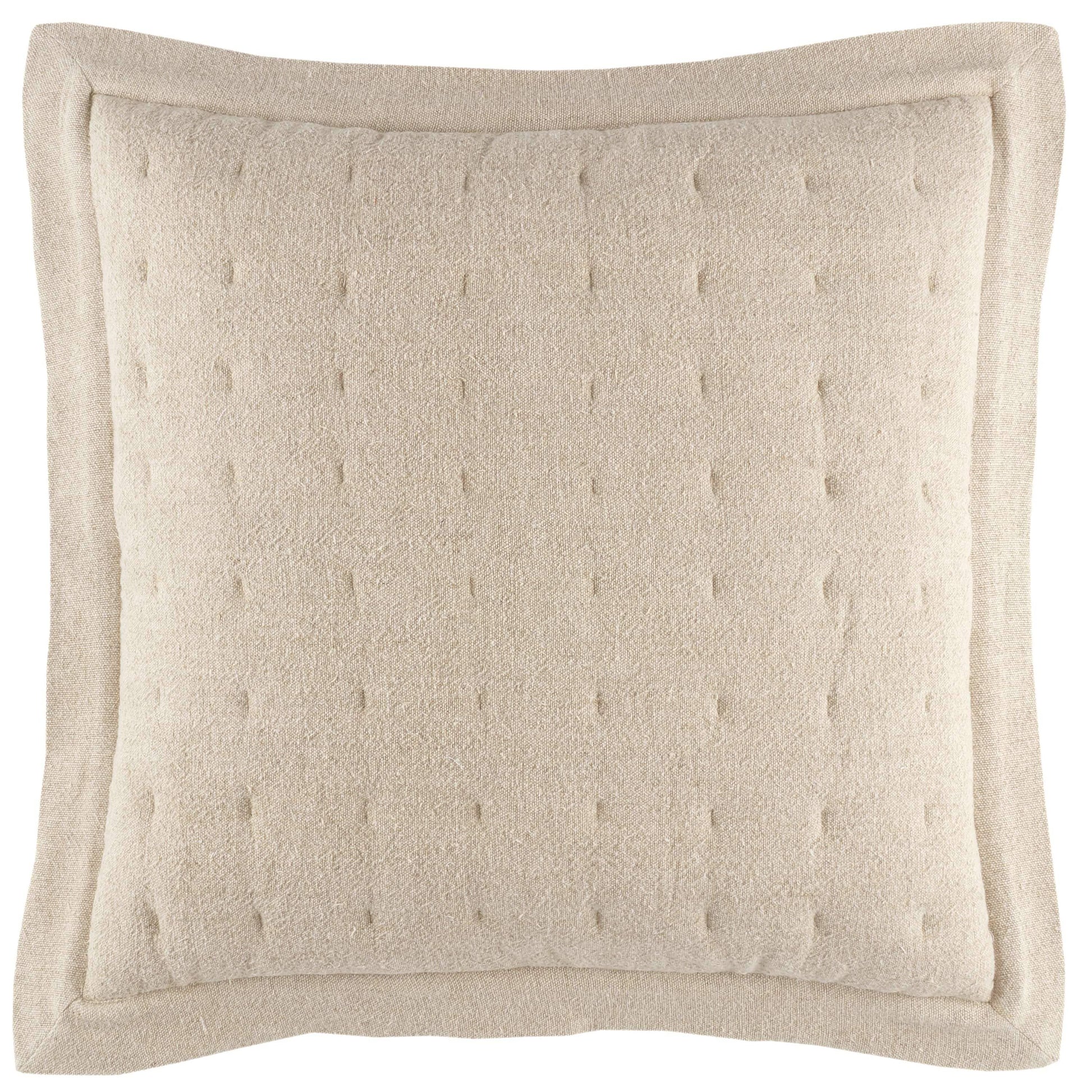 Jonah Linen Natural Quilted Sham Shams & Pillowcases