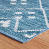 Kota Indigo Machine Washable Rug WASHABLE