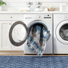 Kota Indigo Machine Washable Rug WASHABLE