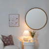 Lacey Round Natural Mirror Mirrors