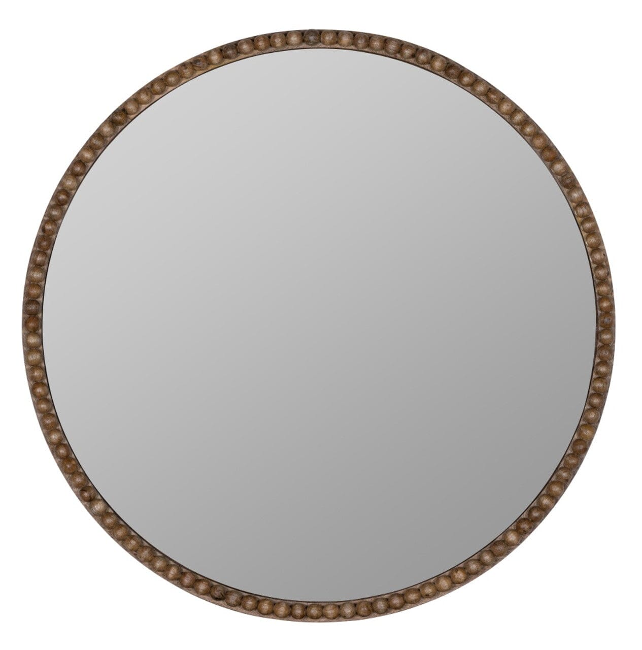Lacey Round Natural Mirror Mirrors