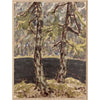 Larch Trees C. 1914 Framed Art