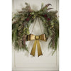 Large Metal Wreath Bow Objects & Accents