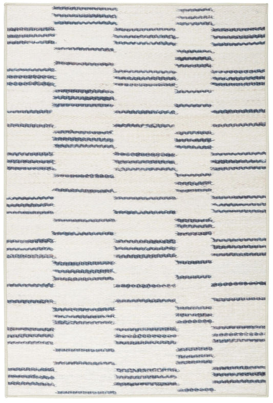 Leni Oatmeal Machine Washable Rug Machine Washable Rug
