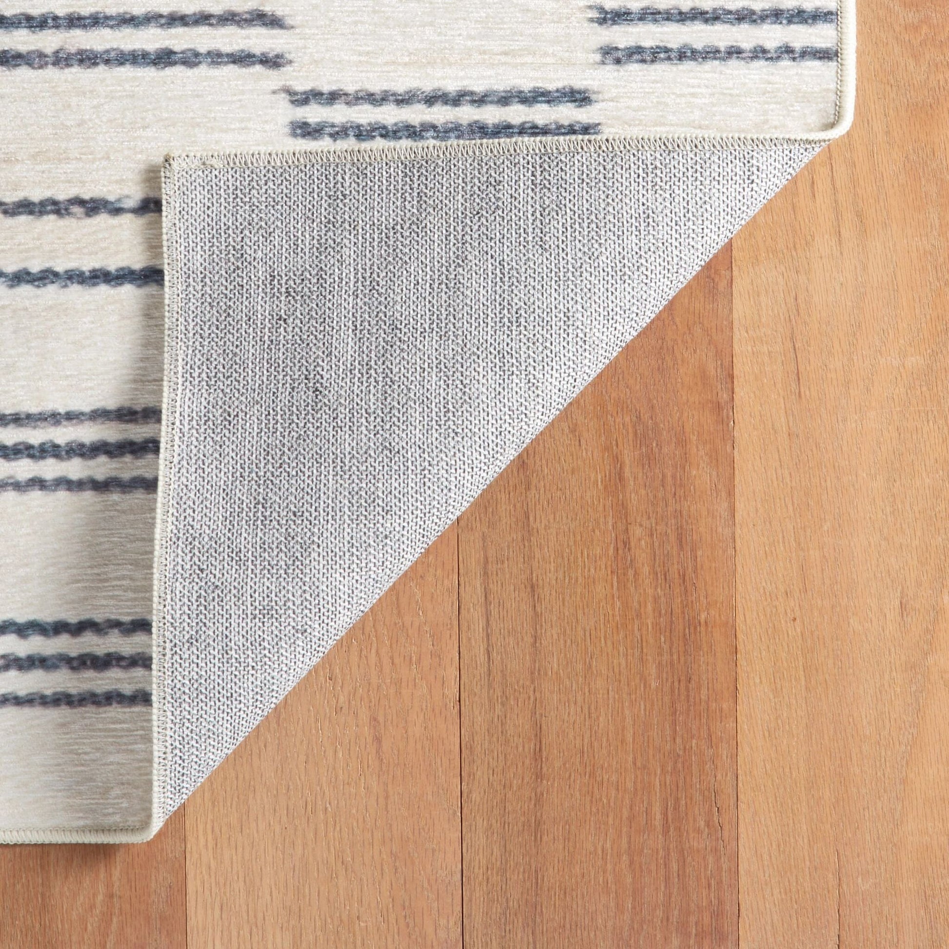Leni Oatmeal Machine Washable Rug Machine Washable Rug