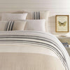 Linen Chenille Stripe Duvet Cover Duvet Covers