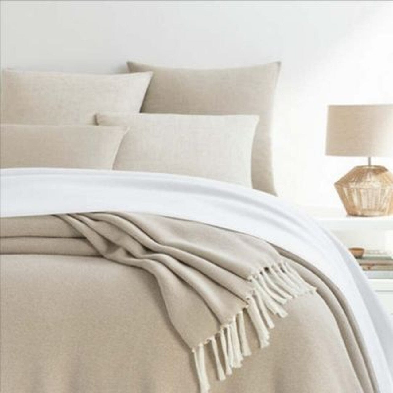 Logan Sand Blanket Comforters, Quilts & Coverlets 