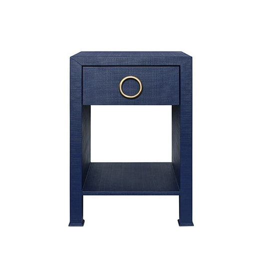 Malcolm Navy Side Table Cabinets & Chests