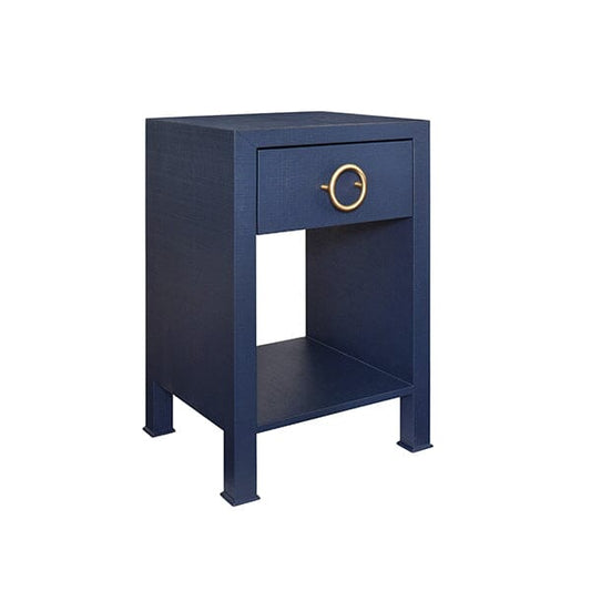 Malcolm Navy Side Table Cabinets & Chests