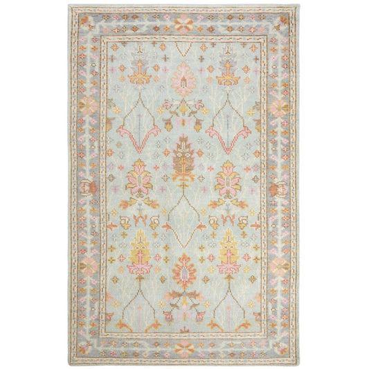 Mara Sky Hand-knotted Rug Rugs
