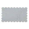 Marble Scalloped Edge Board Marble Accessories