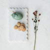 Marble Scalloped Edge Board Marble Accessories