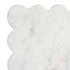 Marble Scalloped Edge Board Marble Accessories