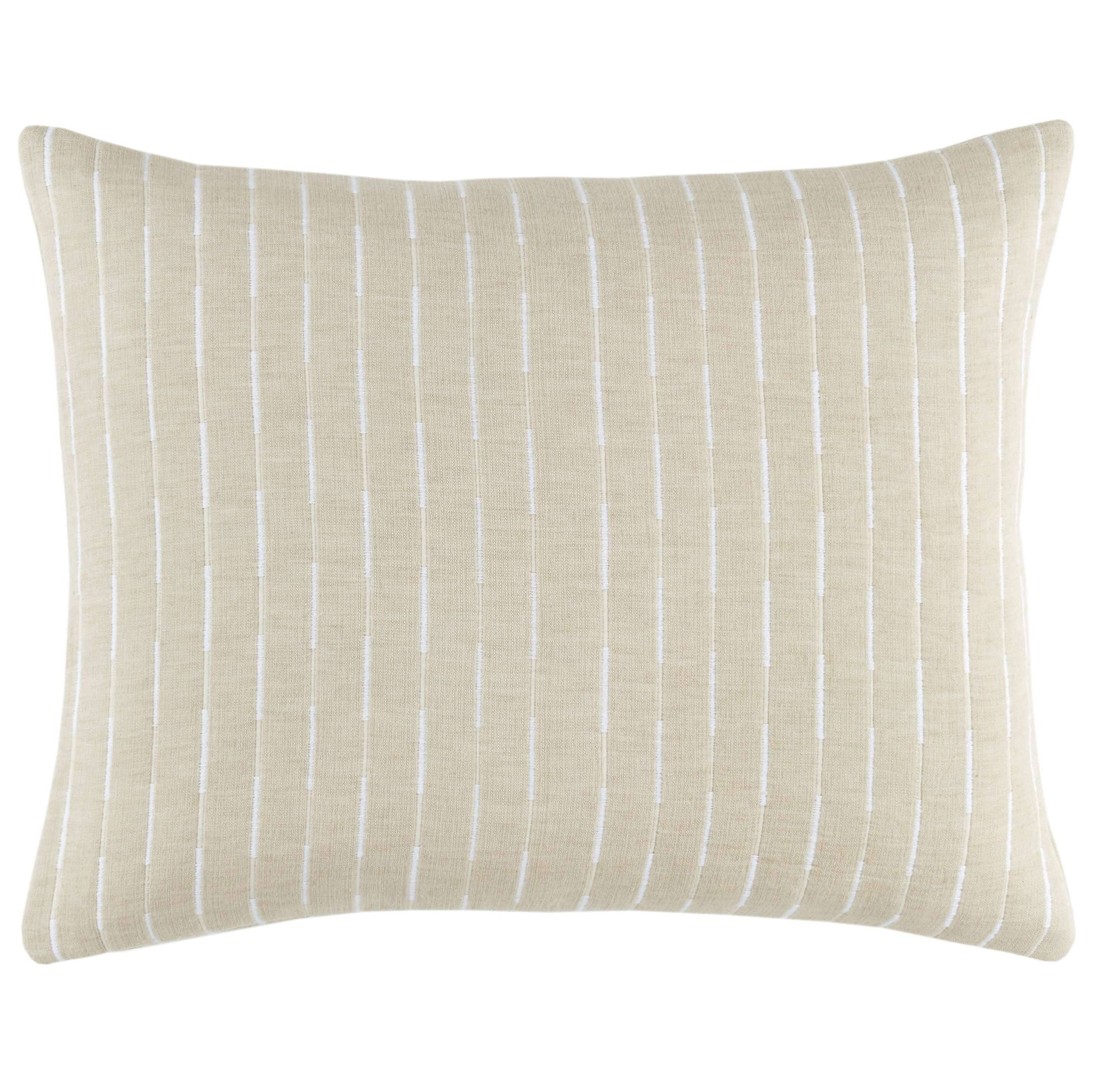 Marino Natural/Ivory Matelasse Sham Shams & Pillowcases